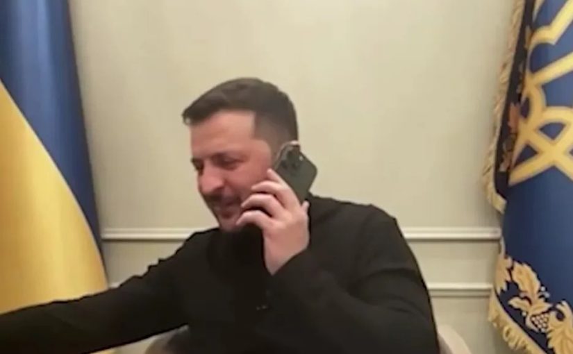 «Можно я перезвоню?»: Макрон позвонил Зеленскому перед камерами ➤ Prozoro.net.ua