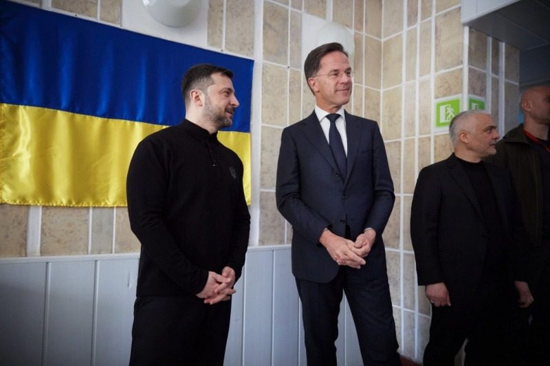 Генсек НАТО Рютте неожиданно приехал в Украину