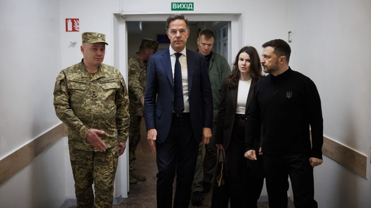 Генсек НАТО Рютте неожиданно приехал в Украину