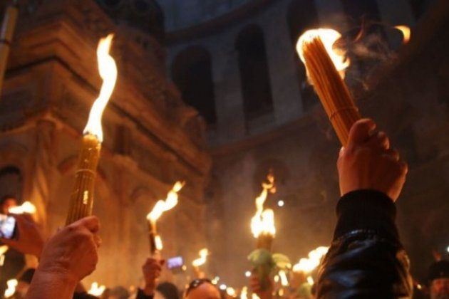 Благодатний вогонь зійшов у храмі Гробу Господнього в Єрусалимі ➤ Prozoro.net.ua