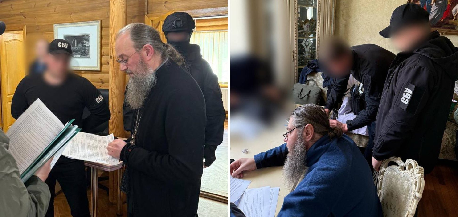СБУ и полиция провели обыски в Киевской Митрополии УПЦ МП: фото ➤ Prozoro.net.ua