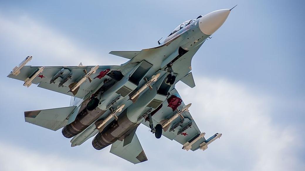 В РФ сожгли истребитель Су-30СМ за 50 млн долларов: видео ➤ Prozoro.net.ua