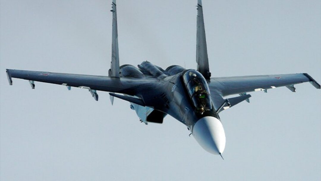 В РФ сожгли истребитель Су-30СМ за 50 млн долларов: видео