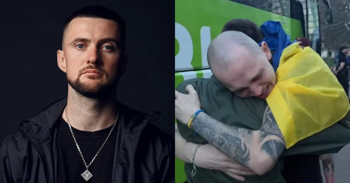 Репер Yarmak не стримав сліз на зустрічі з полоненим захисником (фото, відео) ➤ Prozoro.net.ua