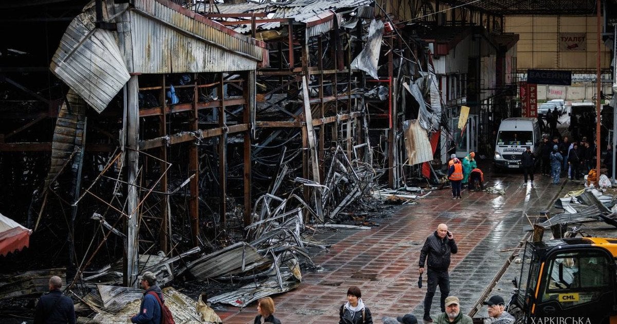 Що залишилось від ринку “Барабашово” після атаки на Харків (фото) ➤ Prozoro.net.ua
