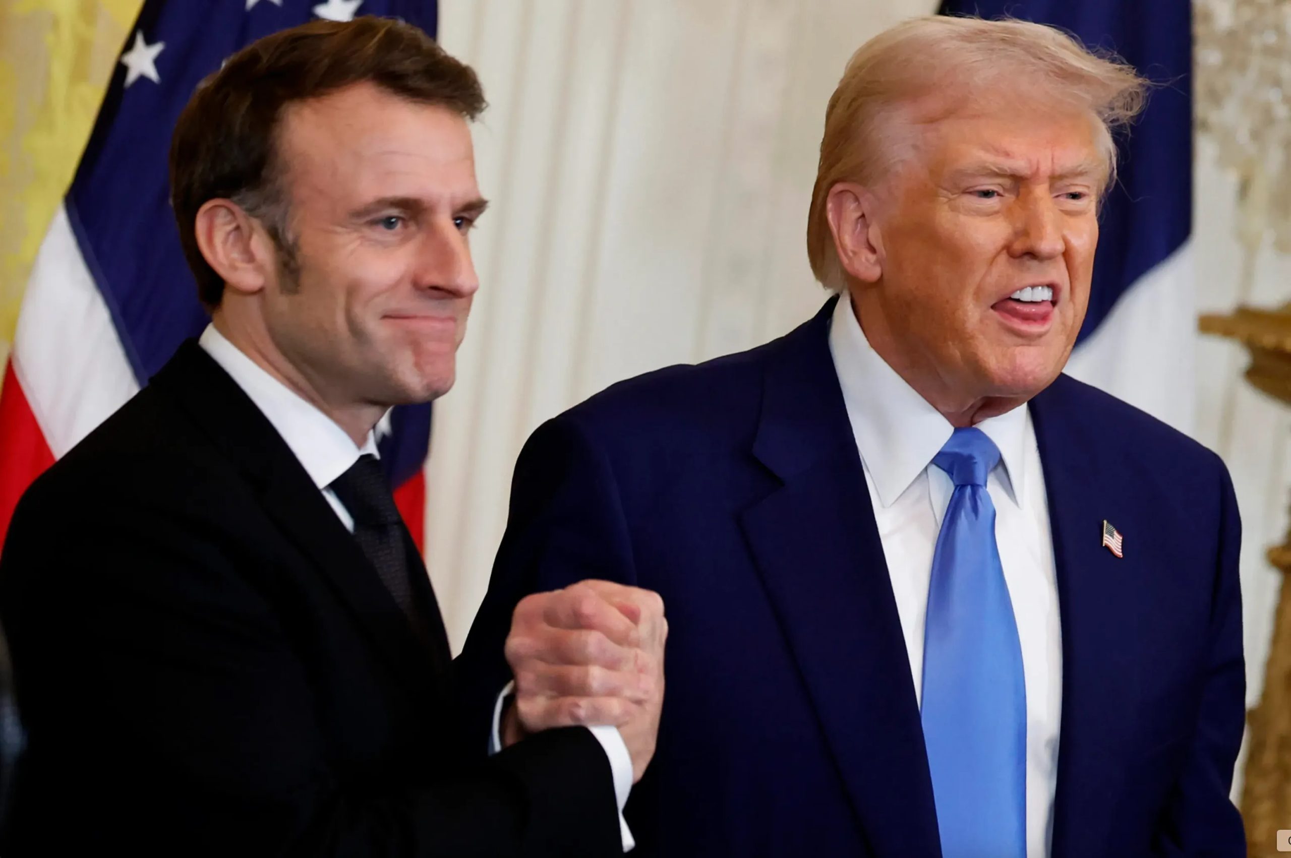 Трижды женатый Трамп дал совет Макрону после «пощечины»