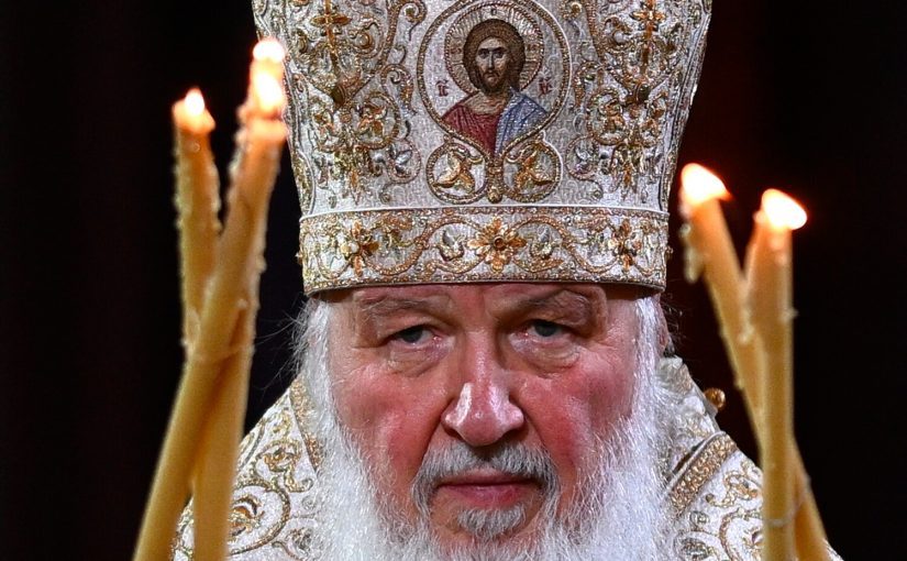 Патриарх Кирилл появился с краденой вещью украинского митрополита ➤ Prozoro.net.ua