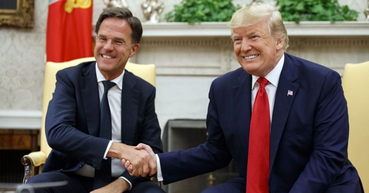 Трамп показав повідомлення, яке йому надіслав Рютте