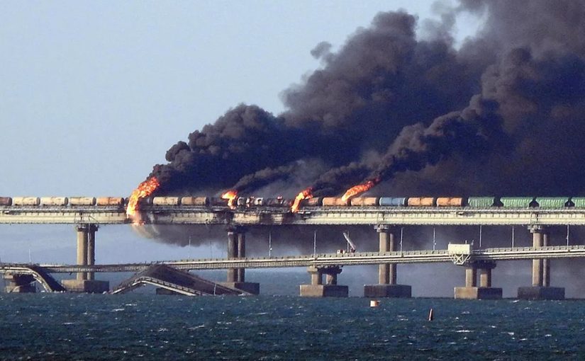 Кримський міст: згадуємо всі три удари України по переправі ➤ Prozoro.net.ua