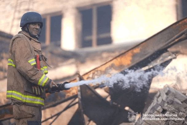 Нічна атака БПЛА по Запоріжжю: наслідки удару 9 Нічна атака БПЛА по Запоріжжю: наслідки удару