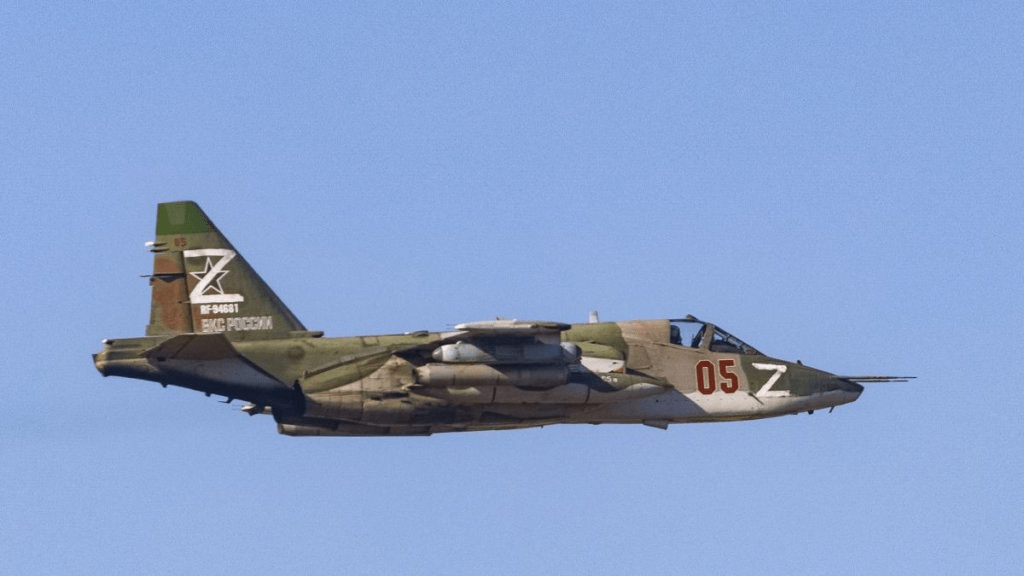 Очередная потеря: Россия лишилась штурмовика Су-25
