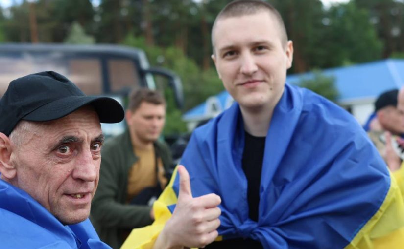В Украину вернулись защитники, которых Россия удерживала более трех лет (фото) ➤ Prozoro.net.ua