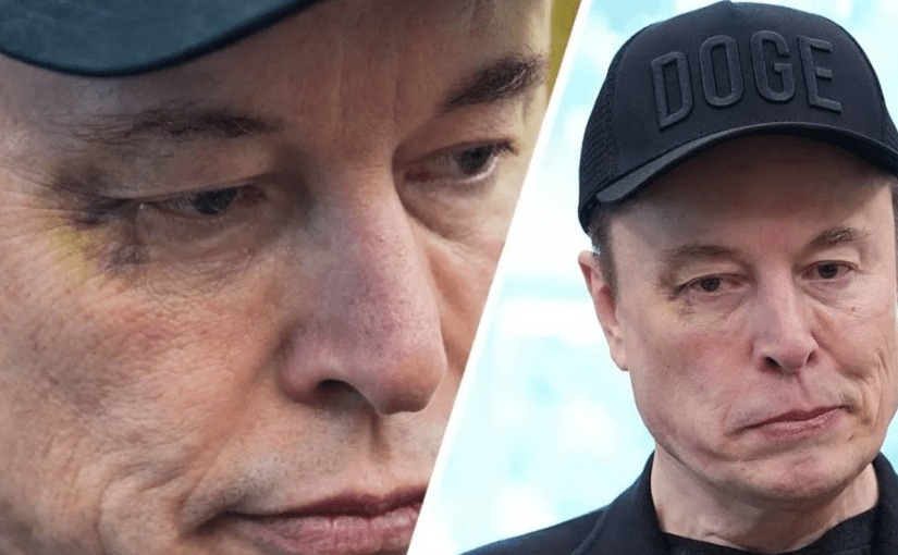 Маск пришел в Белый дом с большим синяком под глазом ➤ Prozoro.net.ua