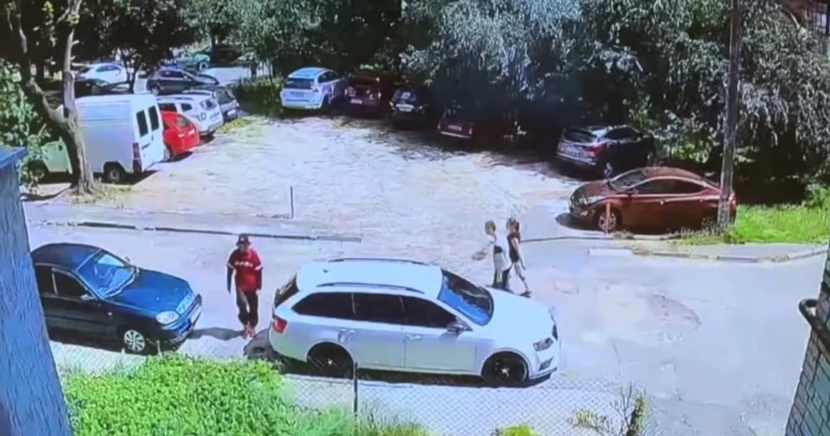 Убийство Фарион: появилось видео с выстрелами и бегством подозреваемого ➤ Prozoro.net.ua