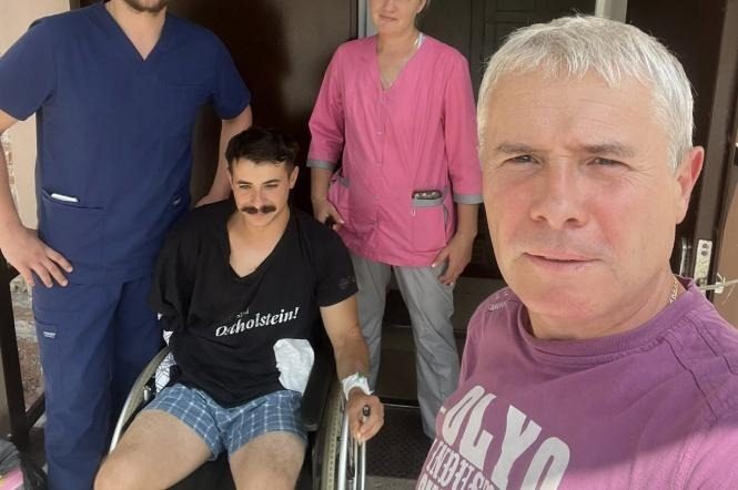 Син Грубича після ампутації звернувся до українців