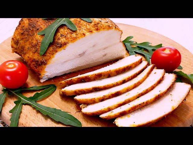 Нежная ветчина из индейки: пошаговый рецепт