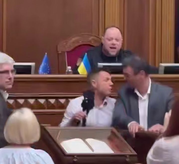 Драка в Верховной Раде: у трибуны повозились Гончаренко и Гетманцев 3 Драка в Верховной Раде: у трибуны повозились Гончаренко и Гетманцев