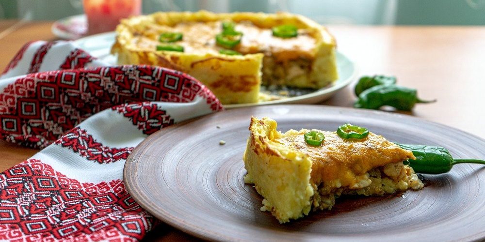 Ароматный картофельный пирог: быстрый рецепт для всей семьи