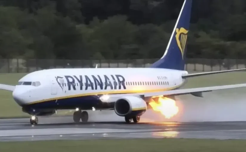 Пасажири вистрибували з салону: на Майорці загорівся літак Ryanair ➤ Prozoro.net.ua