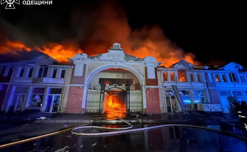 После переговоров РФ ударила по «Привозу» и жилому дому в Черкассах ➤ Prozoro.net.ua