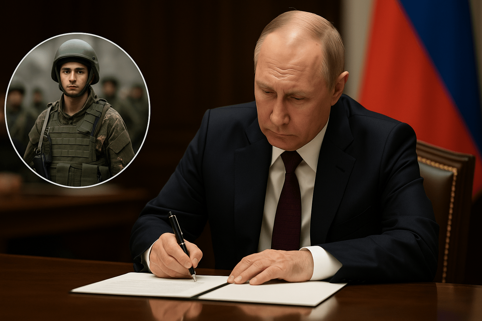 Путін підписав закон, який може змусити жителів окупованої території України воювати за РФ ➤ Prozoro.net.ua
