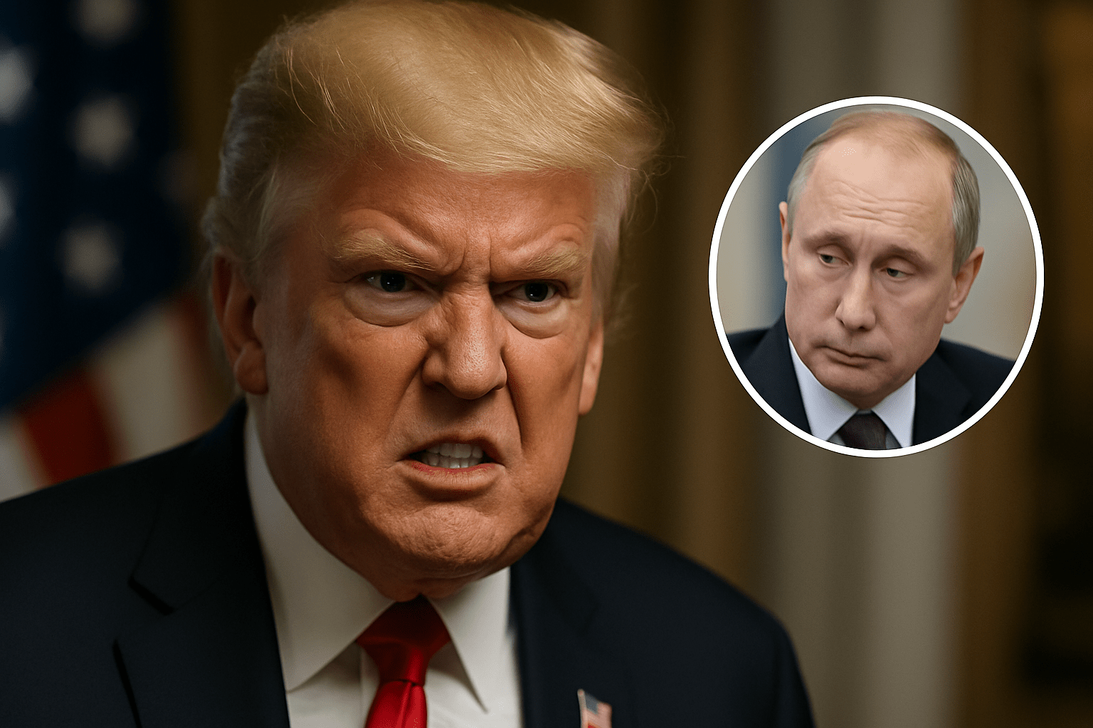 Трамп разозлился на Путина: пообещал санкции и намекнул на «сюрприз» для Кремля ➤ Prozoro.net.ua