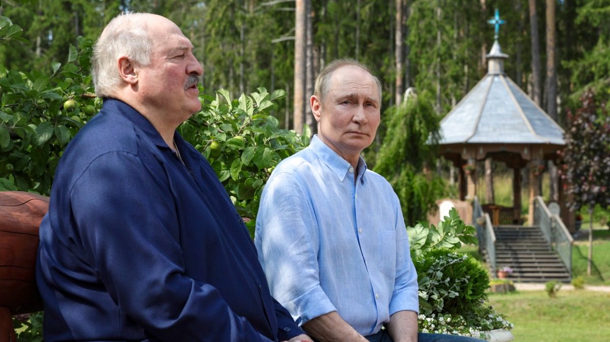 «Это наше». Путину не понравились слова Лукашенко об Украине