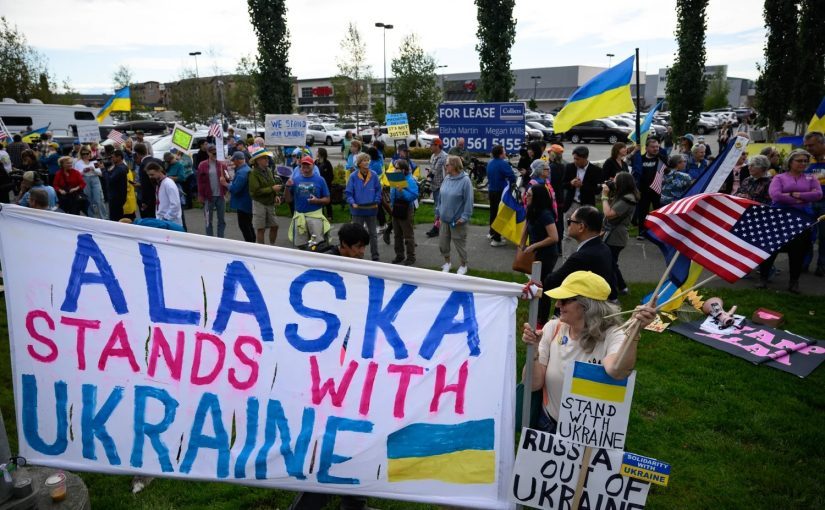 Аляска за Украину: в Анкоридже митинги в ожидании Путина (видео) ➤ Prozoro.net.ua