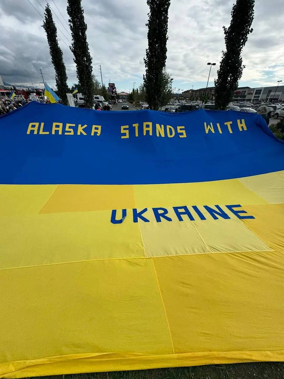 Встреча Трампа и Путина на Аляске: чего требуют американцы на митинге