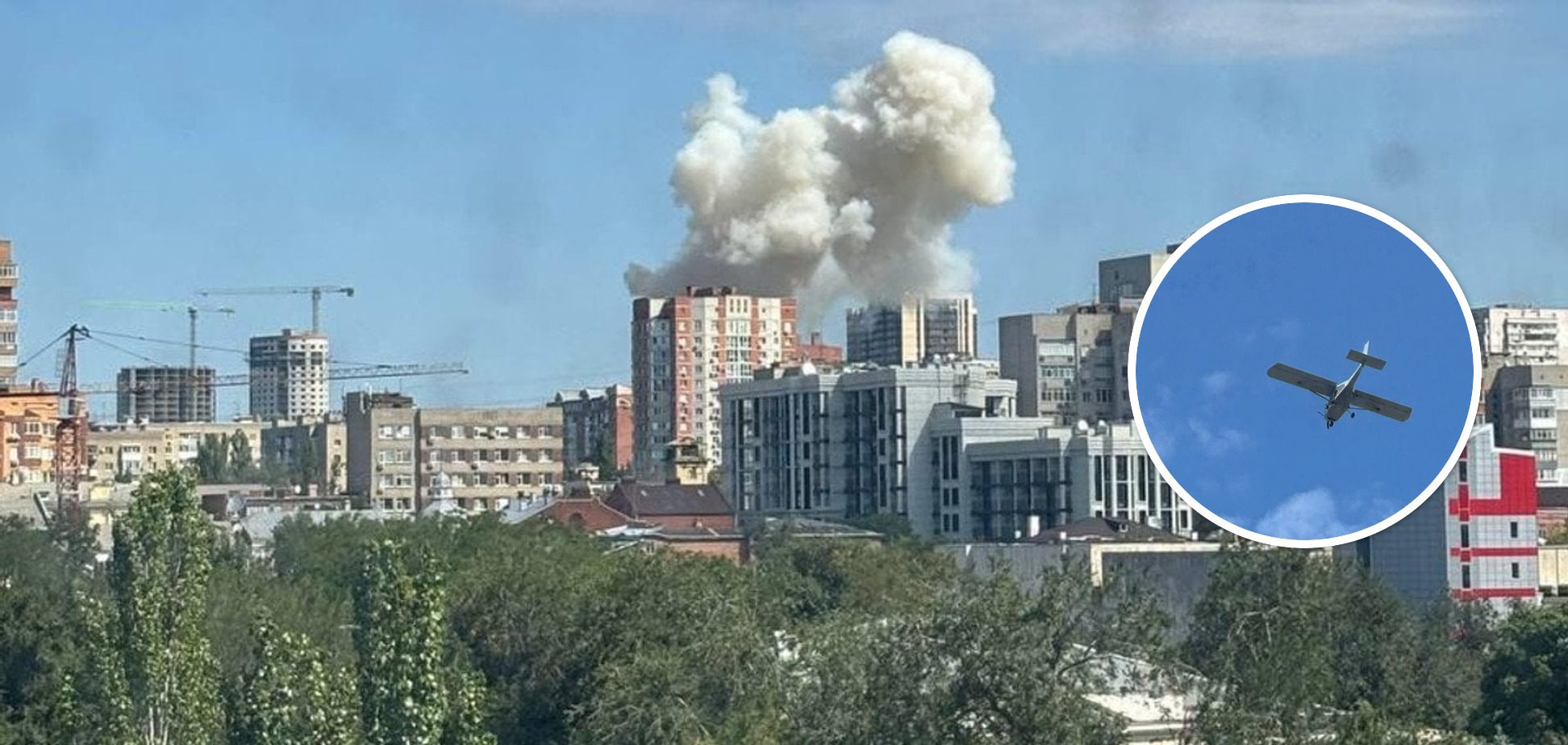 В Ростове дрон влетел в многоэтажку: криворукое ПВО изменило курс БПЛА ➤ Prozoro.net.ua