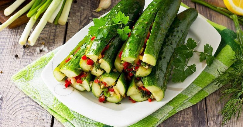 Пикантная закуска: готовим кимчи из огурцов