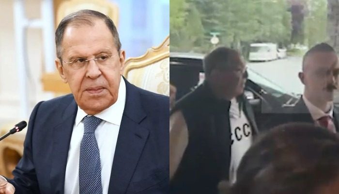 Вже провокація: що одягнув Лавров на зустріч на Алясці (відео)