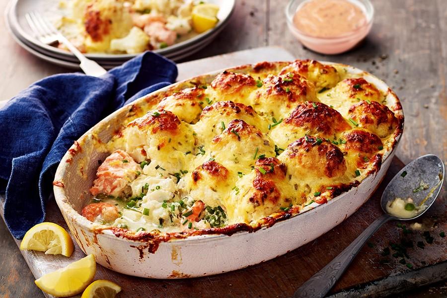 Запеченная рыба с цветной капустой и сыром: вкусное и питательное блюдо ➤ Prozoro.net.ua