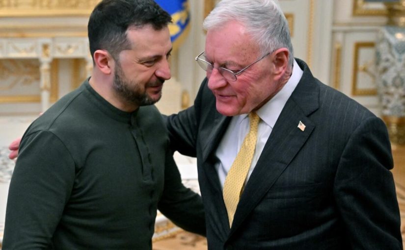 Стало известно, о чем говорил Зеленский с Келлогом в Киеве ➤ Prozoro.net.ua