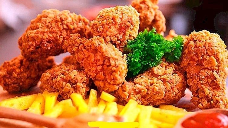 Хрустящие куриные стрипсы