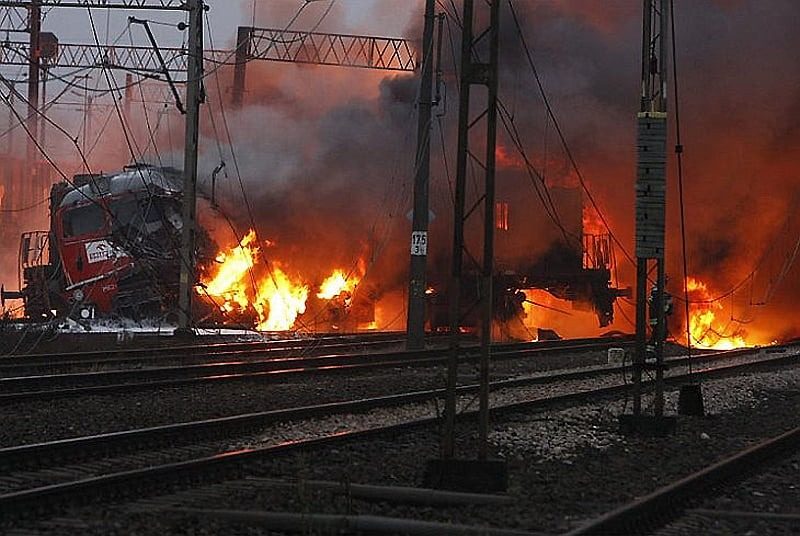 Вибух у поїзді в Київській області: ЗСУ назвали причину