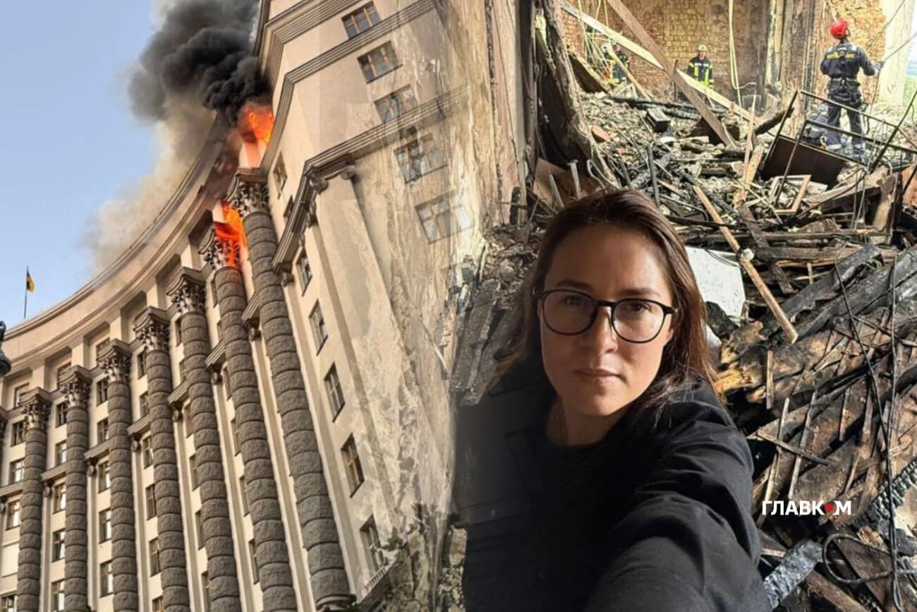 “Світ має відреагувати!” Свириденко показала наслідки атаки дронів по будівлі Кабміну