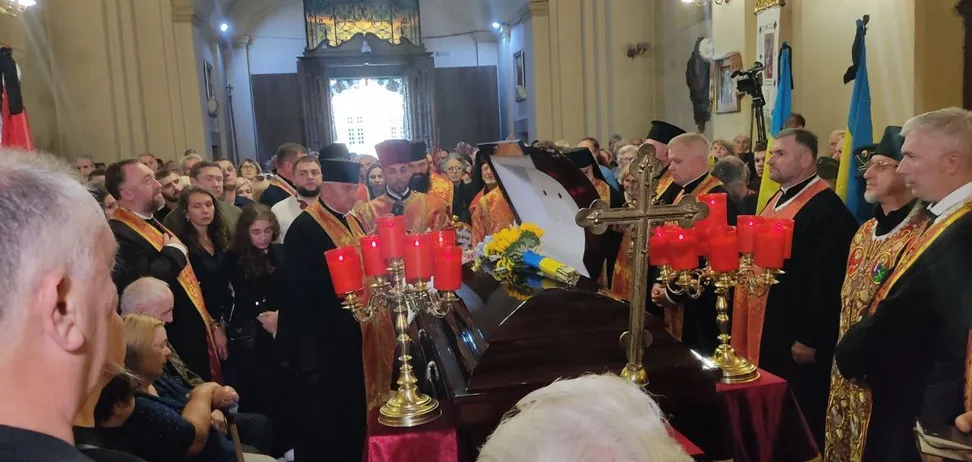 Що трапилось на прощанні з Парубієм (відео)