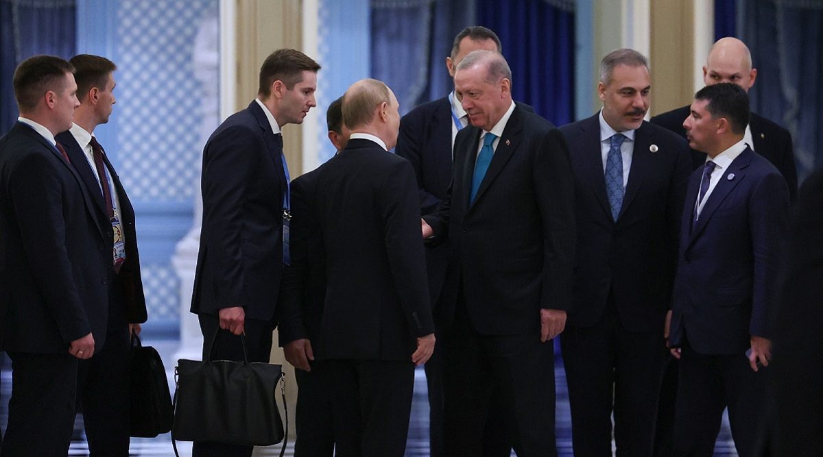 Ердоган в Китаї поговорив з Путіним про війну в Україні
