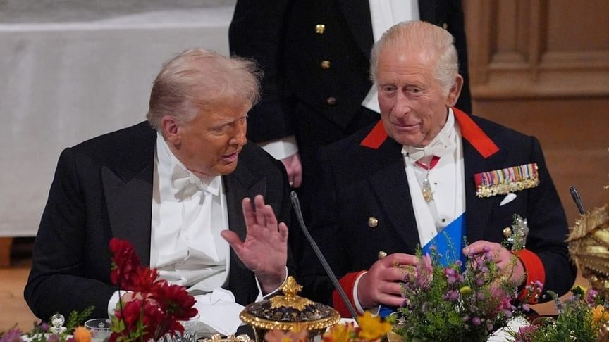 Трамп опозорился перед королем: скандал в Лондонском дворце