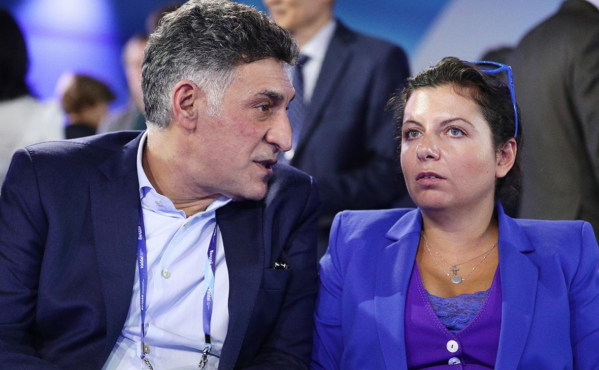 Пропагандистка Симоньян спить із прахом чоловіка Кеосаяна