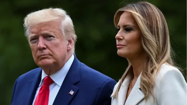 Эмоциональный разговор Трампа с Меланией попал на камеру (фото) ➤ Prozoro.net.ua
