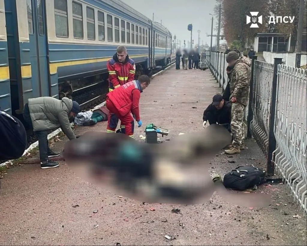 Подрыв гранаты на вокзале Овруча: подробности трагедии, фото