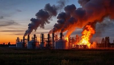 Після ударів РФ на Львівщині загорілося газове сховище ➤ Prozoro.net.ua