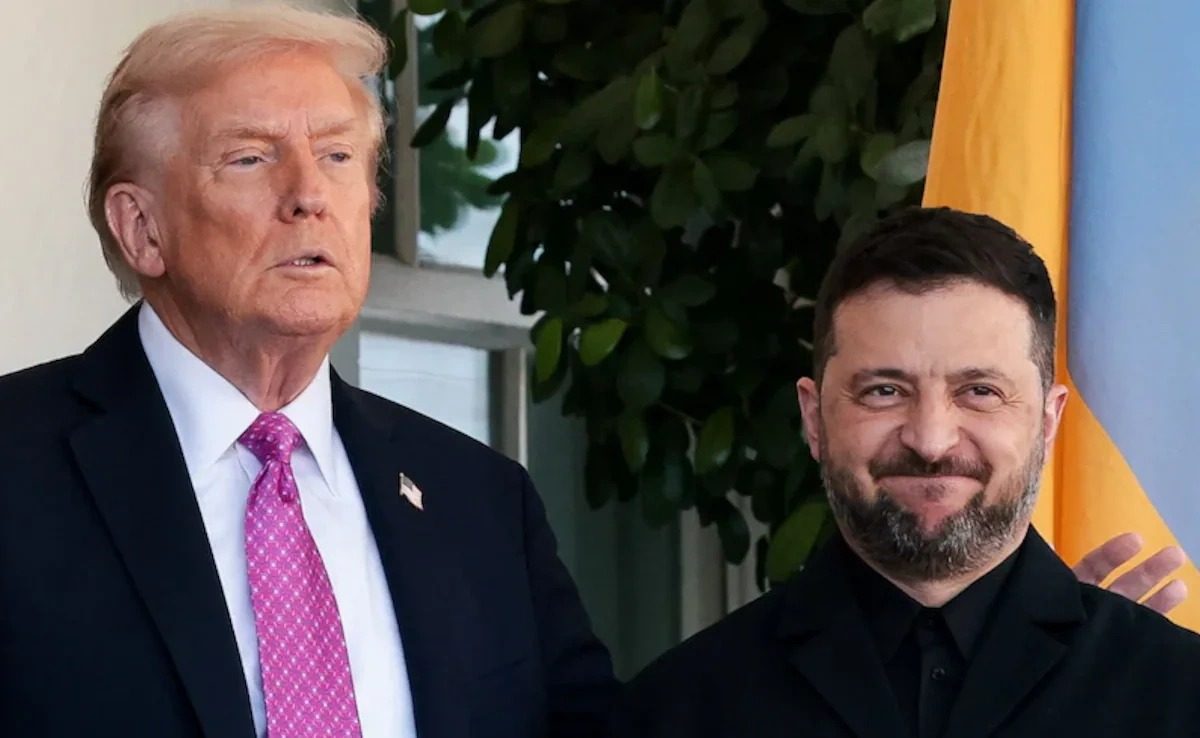 Зеленский публично ответил на обвинение Трампа в неблагодарности