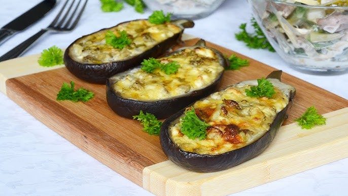 Фаршированные баклажаны с тунцом: простой и вкусный рецепт