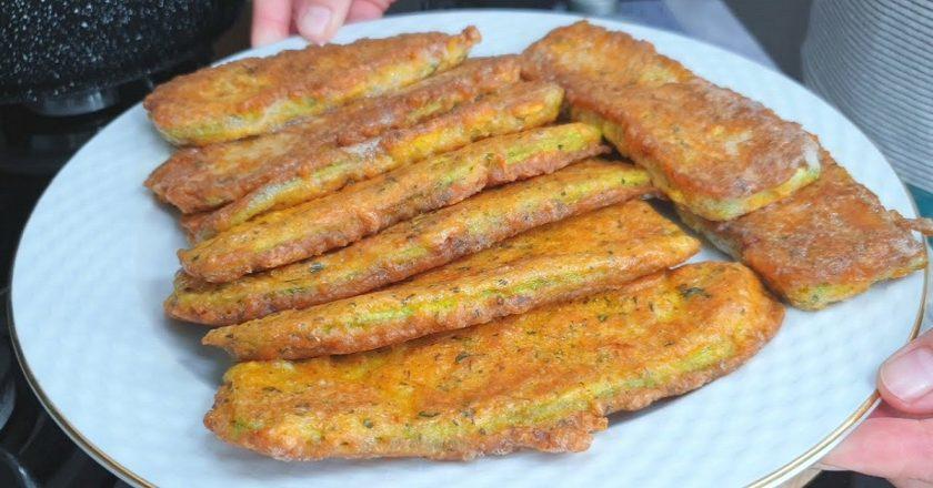 Смажені кабачки в сирному клярі: апетитна закуска