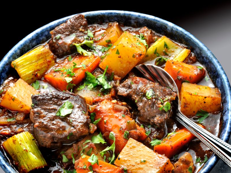 Мясо в пиве с овощами: пошаговый рецепт