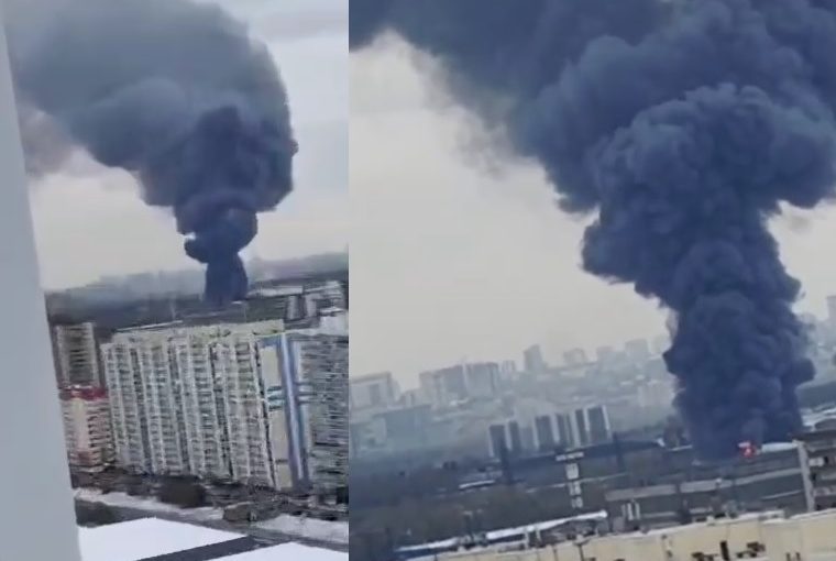 Пожар разгорелся на оборонном заводе в Новосибирске (видео, фото) ➤ Prozoro.net.ua