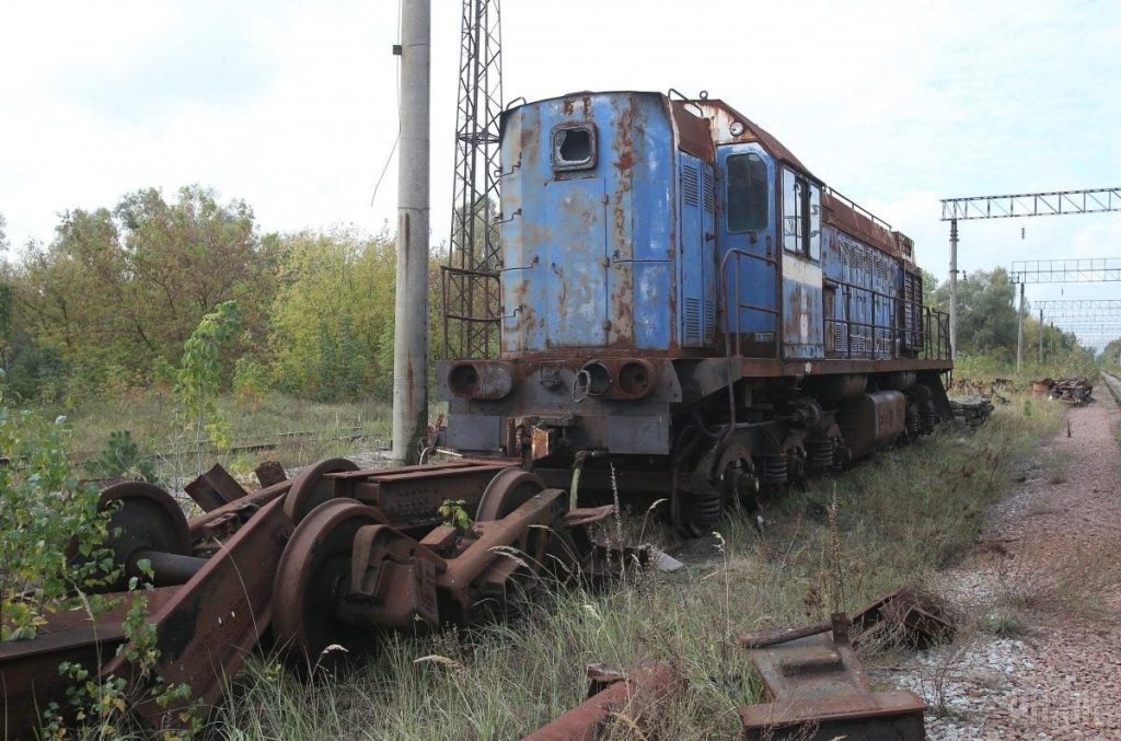 Ця залізнична станція “бачила” аварію на ЧАЕС (фото)